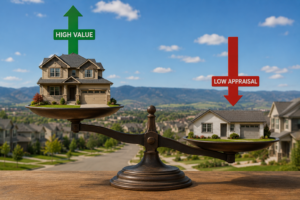 what happend when the appraisal comes in low?