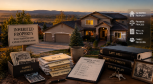 Probate, inheritance, living will, living trust, real estate