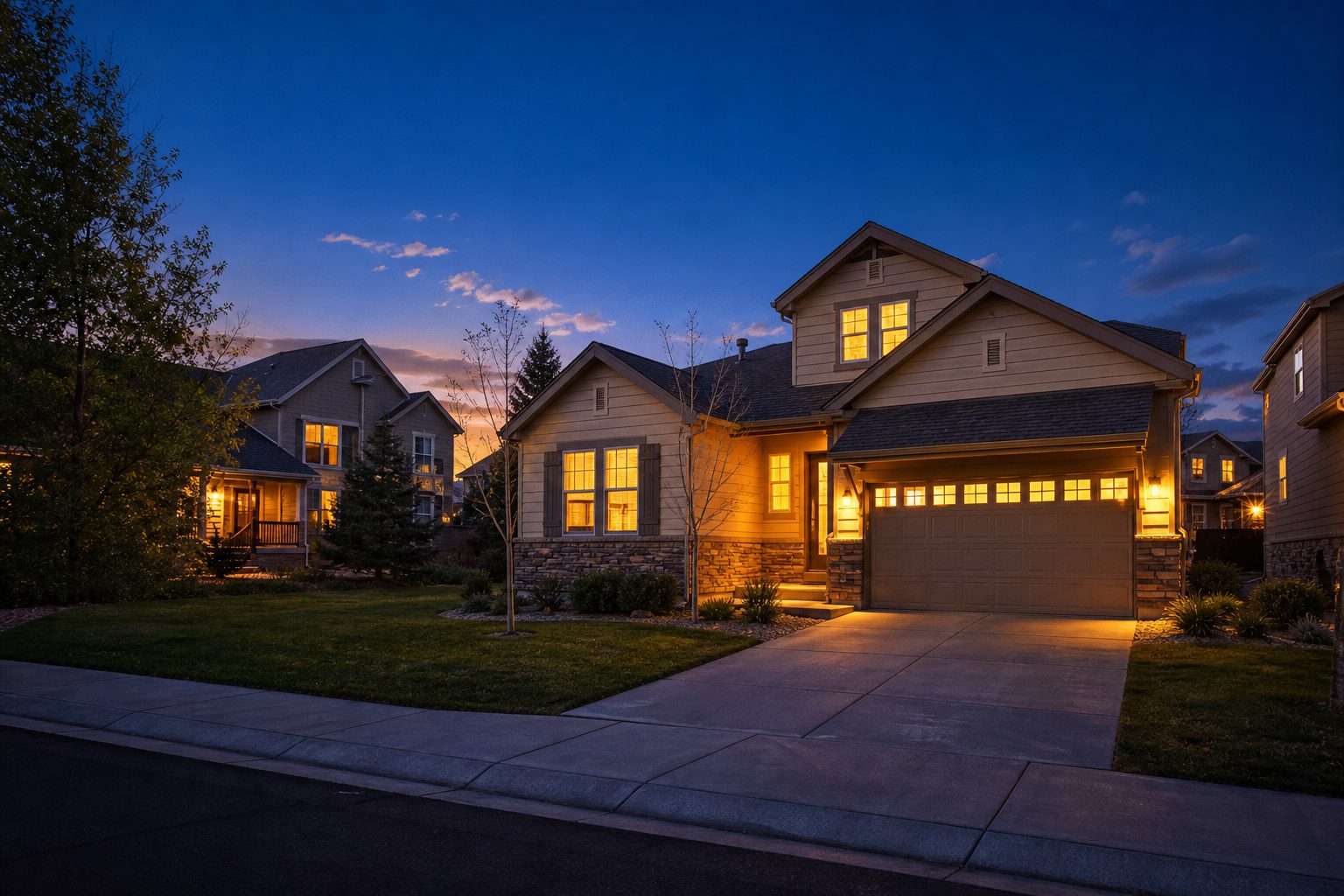 September's inventory growth coincides with weaker contract activity (Realtor.com, Sept 30 research) — Denver metro active inventory up 6.7% YoY while new listings fell 5.9%; nationally pending listings down 4.1% following August's 0.2% decline. These are listing metrics, not a local luxury absorption study; asking-price changes are not equivalent to closed-sale value changes; builder inventory only partially captured via MLS feeds. — image 3