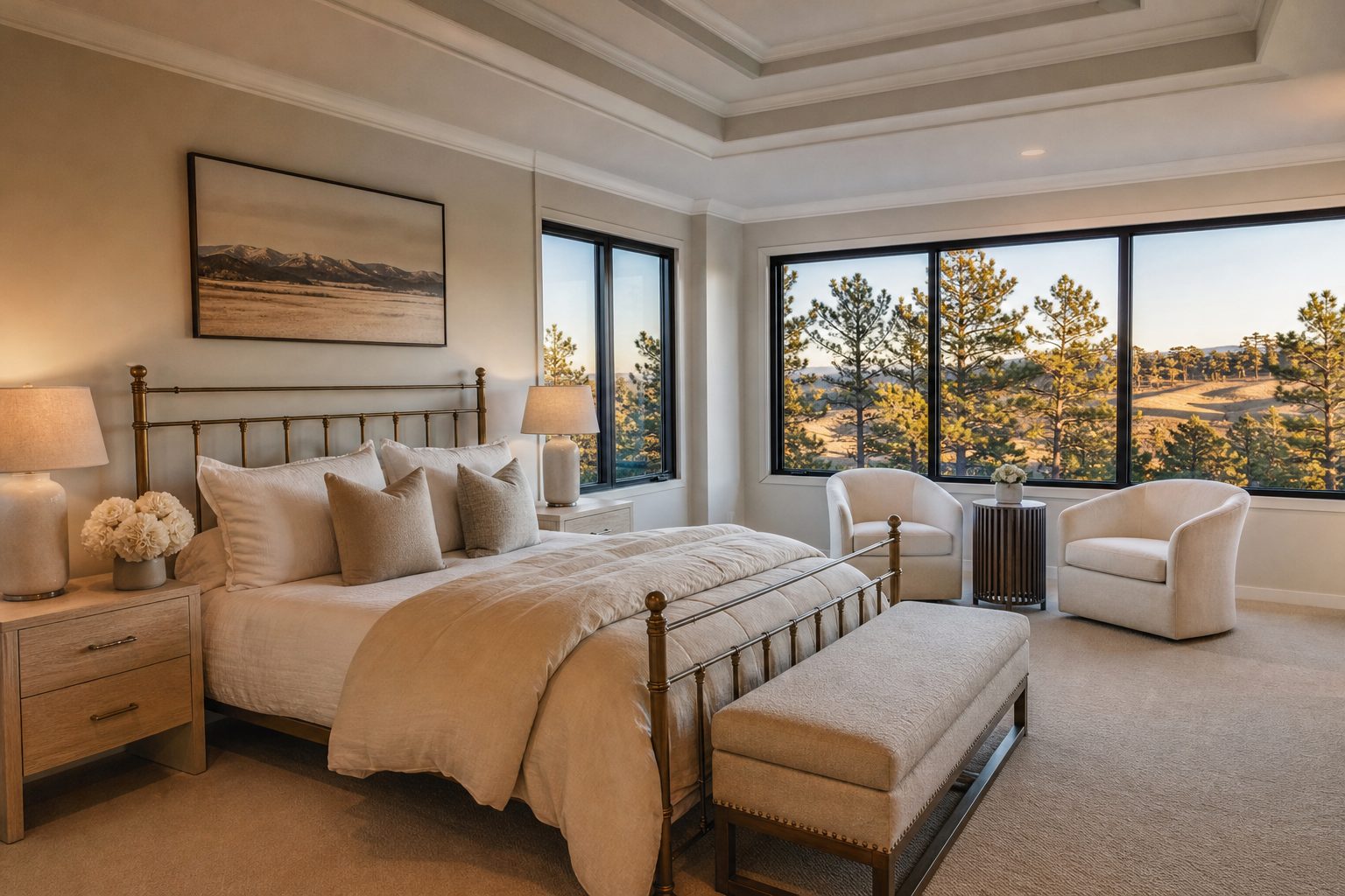 Full professional staging vs. high-end partial staging and editing for an occupied $1.8M home in South Metro Denver — image 2
